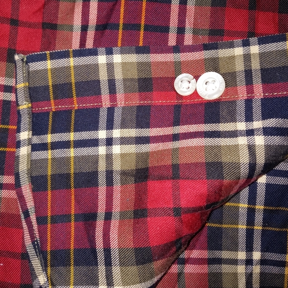 🆕Turnbury | Tartan Plaid Button Down Shirt Mens Size Small - Picture 9 of 14